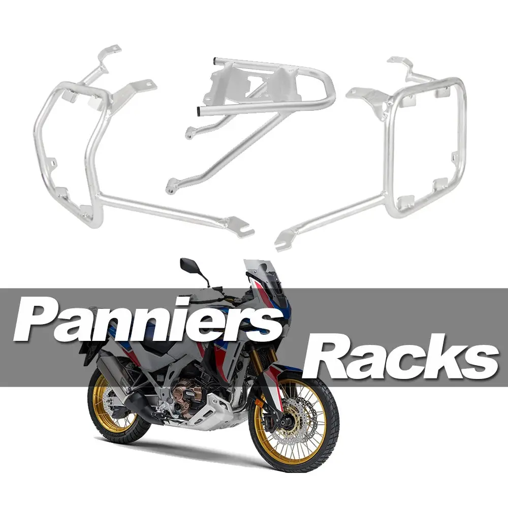 Motorcycle Panniers Rack Frame For Honda Crf1100l Adv 2020-2023 Crf 1100L Africa Twin Adventure Top Box Case Side Mount Bracket 1