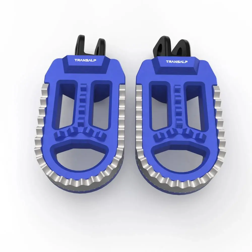For Honda Xl750 Transalp Kawasaki Klx250s Klx250r Klx300/650 Rotatable Footrest Footpegs Pedals Motorcycle Front Wide Foot Pegs 8