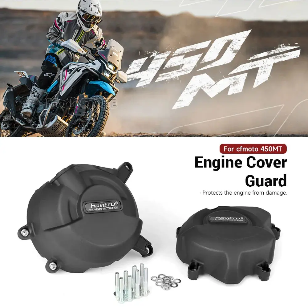 For Cfmoto 450Mt 450 Mt 450Mt 2024 Motorcycle Accessories Engine Protective Cover Guard Protector Fall Protection Cover 1