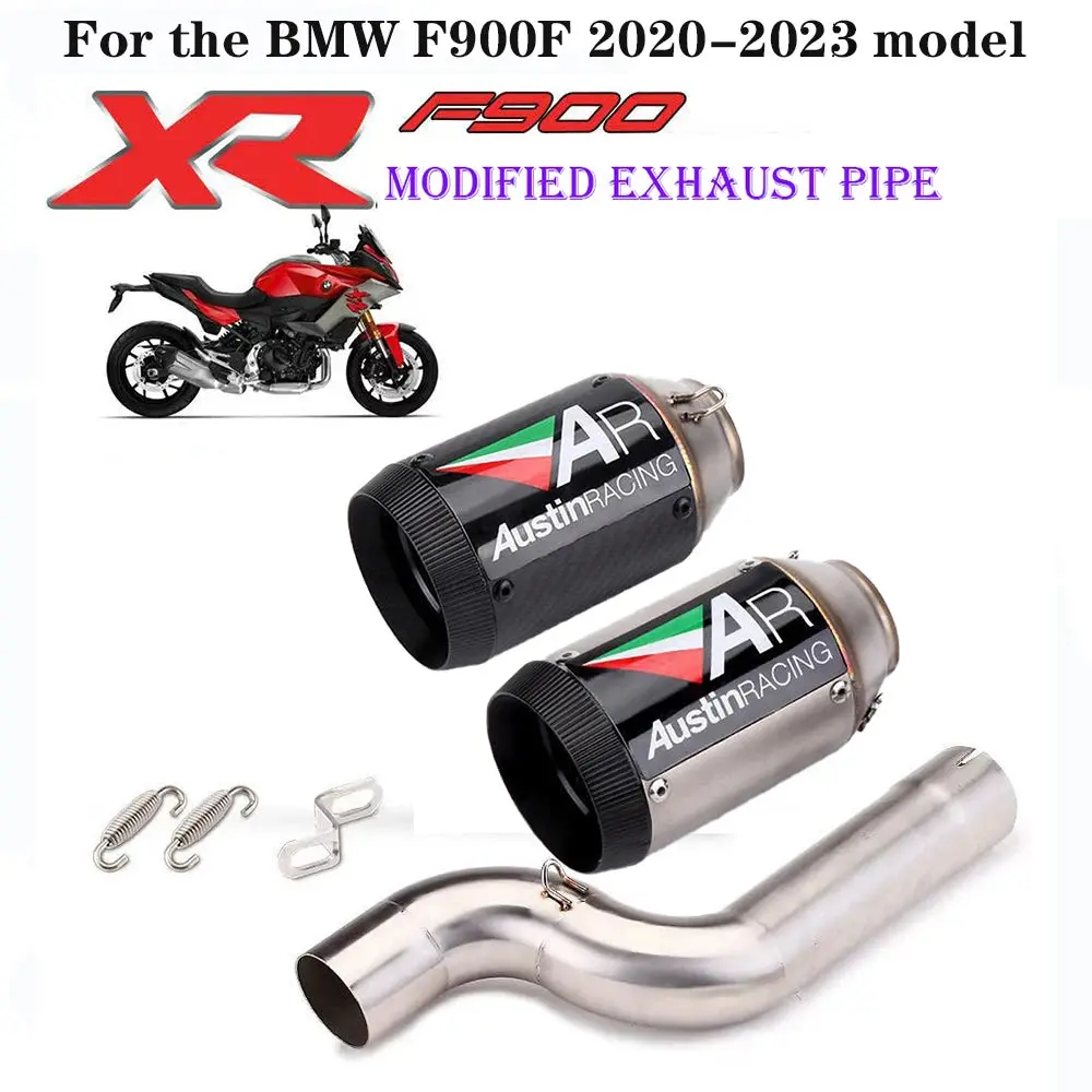 51 Mm Motorcycle Exhaust Pipe For Bmw F900r F900f 2020-2023 Carbon Fiber Db Killer Exhaust Modification Kit Motorcycle Pipe Ar 1