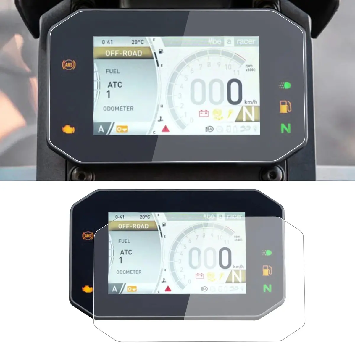 For Honda Hornet Cb750 Hornet750 Forza750 X-Adv750 Cb1000r 2021-2024 Dashboard Cluster Scratch Protection Film Screen Protector 1