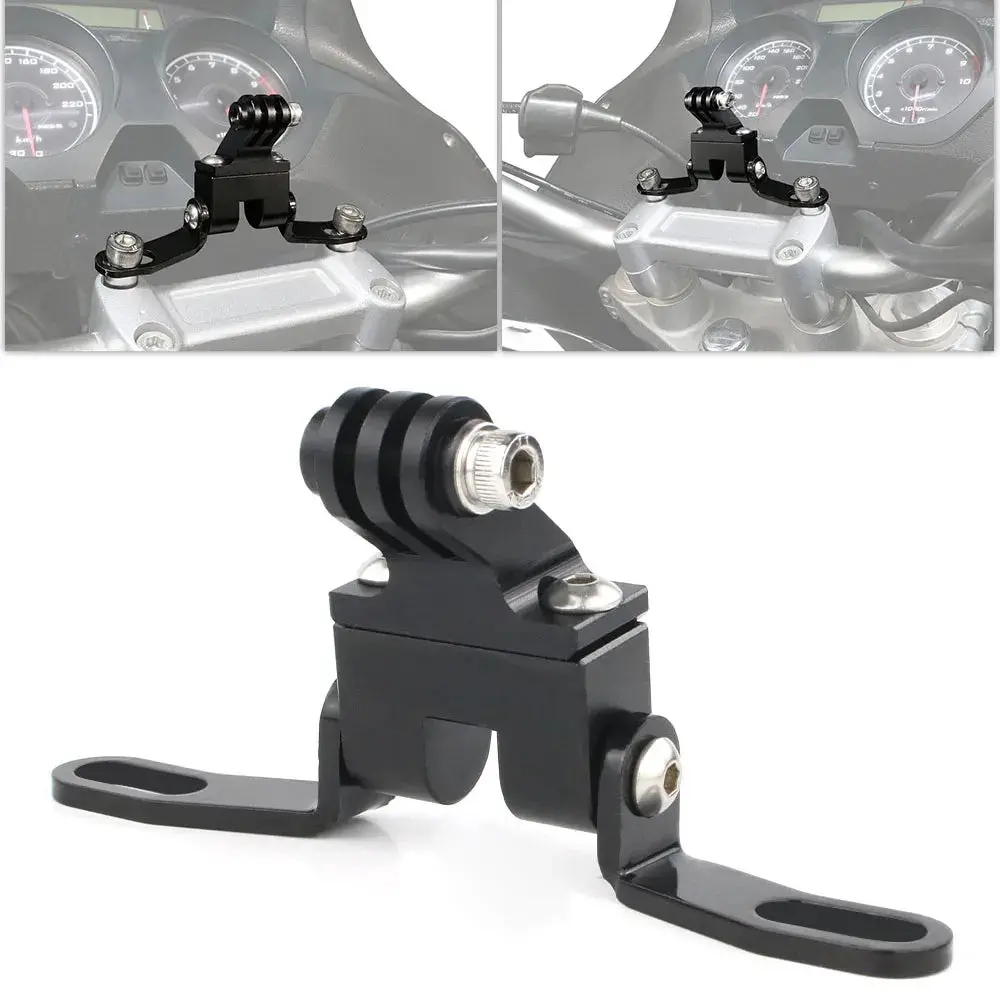 For Honda Xl650v Xr150l Nt1100 Monkey Deauville Nt650v X-Adv 750 Cmx1100/500 Rebel Motorcycle Gps Handlebar Clamp Sat Nav Mount 1