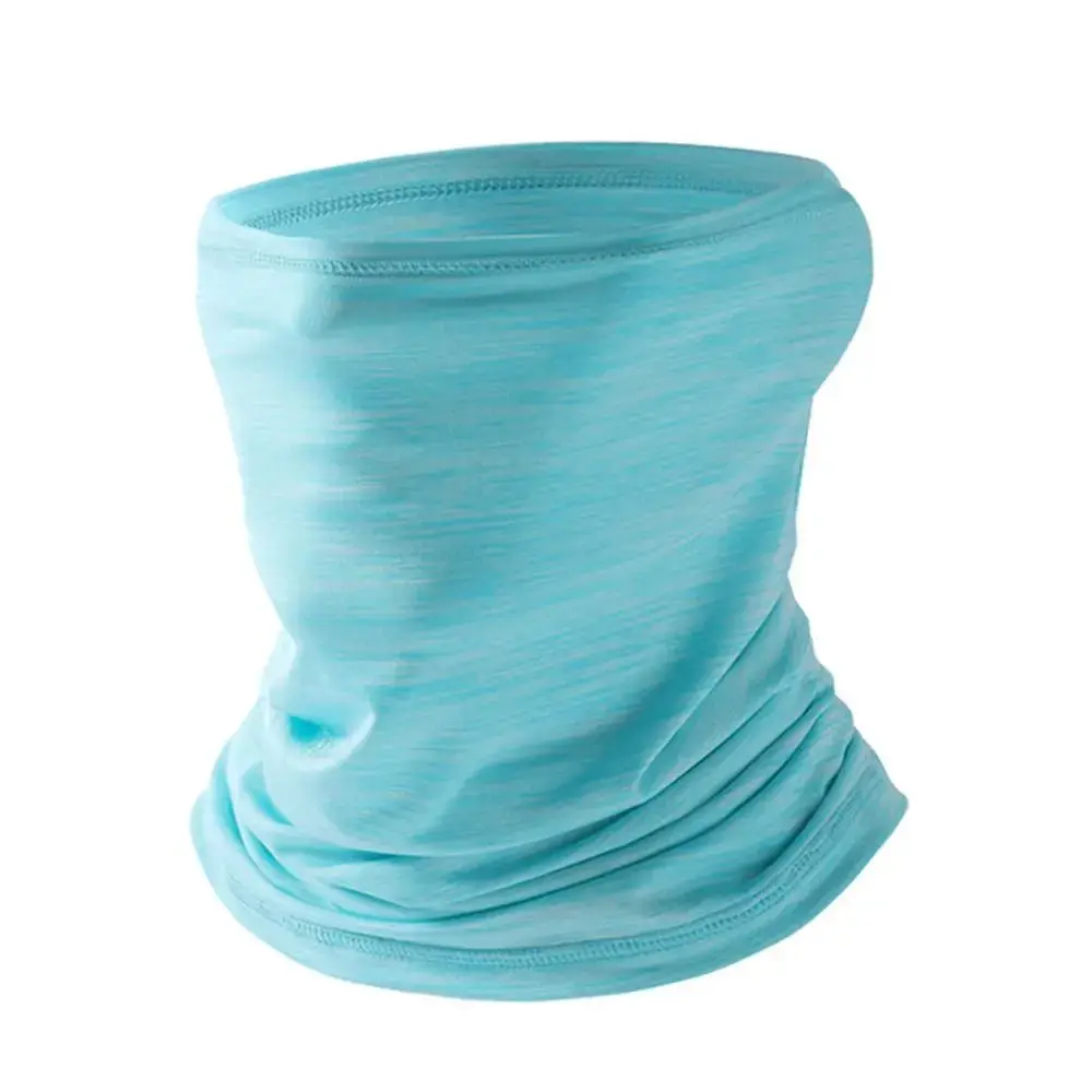 1Pc Ourdoor Cycling Hiking Camping Hunting Running Ice Silk Neck Tube Scarf Bandana Bike Anti-Uv Face Bandana Magic Scarf Women 7