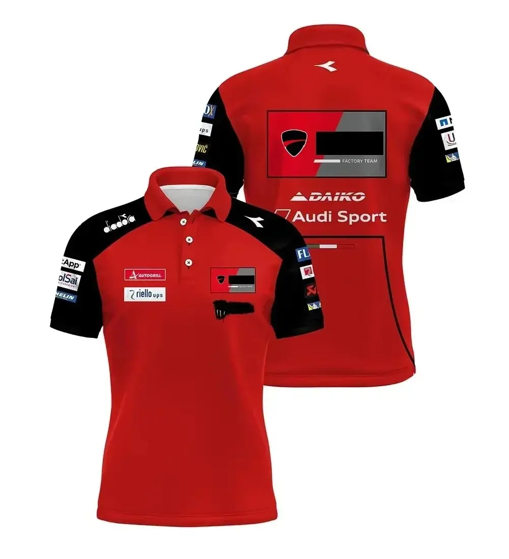 Men's No. 93 Moto GP Polo Shirt – 2025–2026 Quick-Dry Motorcycle Racing Tee for Outdoor & Extreme Sports