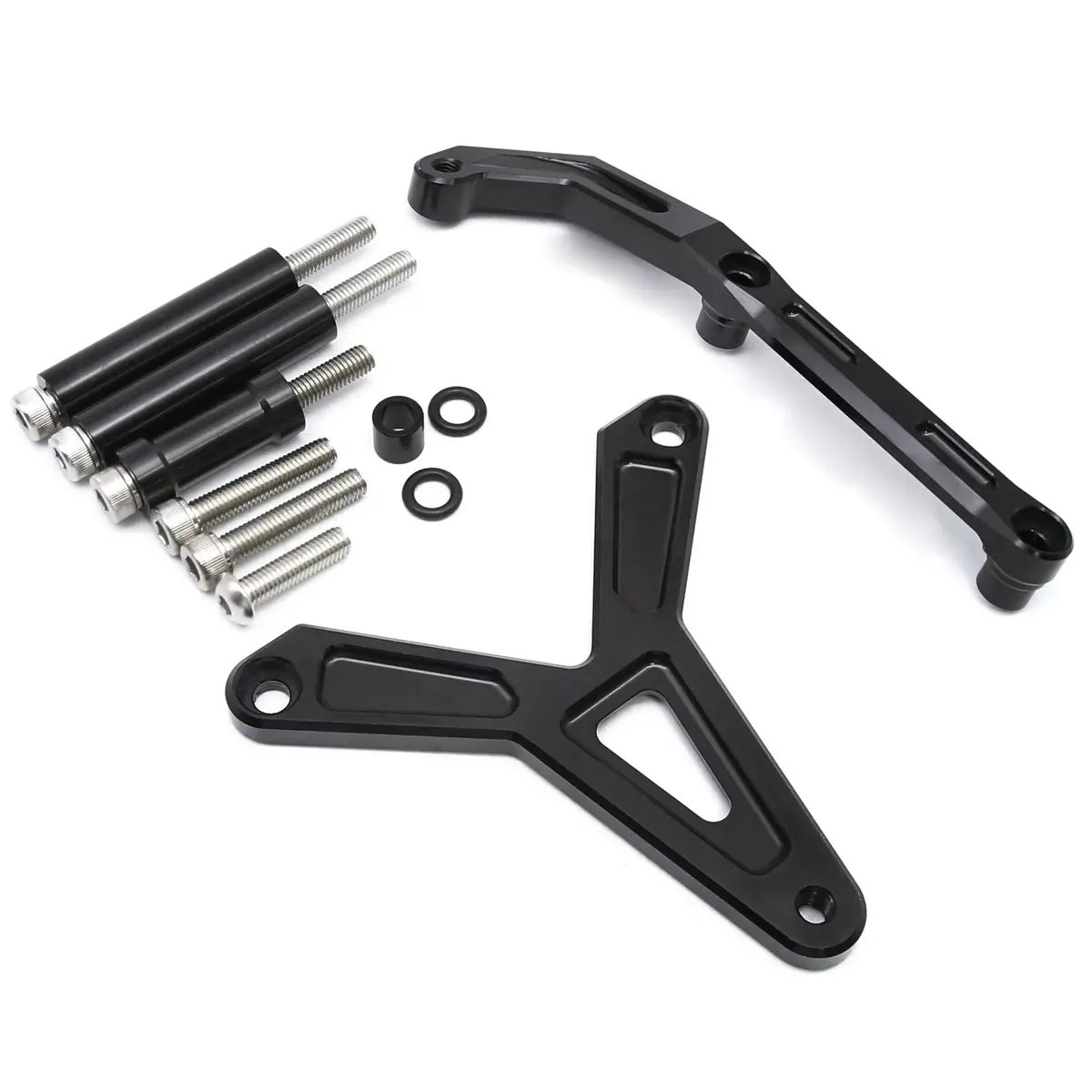 For Yamaha Tracer 900 Gt 2021 2022 2023 Cnc Aluminum Carbon Motorcycle Steering Damper Stabilizer Bracket Mounting Support Kit 5