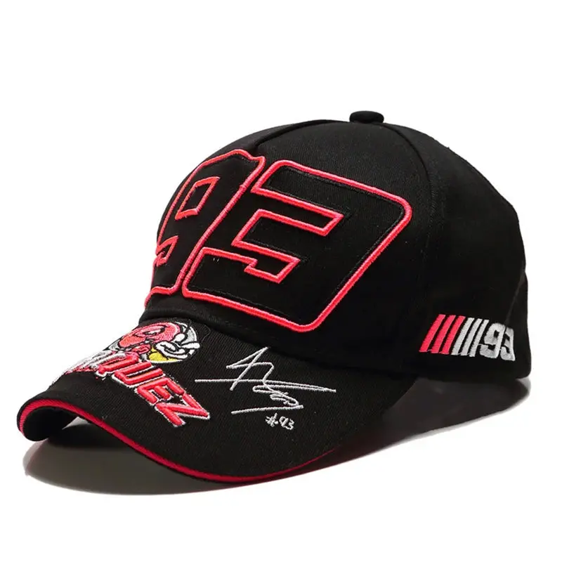 New Arrival Men Women Baseball Cap 93 Moto Gp Car Racing Summer Sun Visor Snapback Motorcycle Unisex Trucker Dad Hat Gorras H092 1