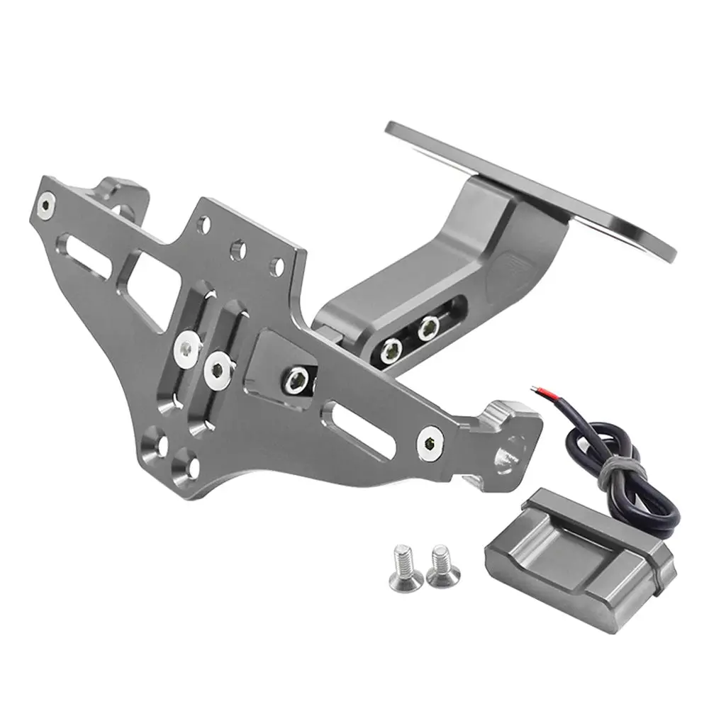 For Cfmoto Cf Moto 650Mt 650 Mt All Years 2024 2023 2022 2021 Motorcycle Rear License Plate Bracket Holder Led Turn Signal Light 14