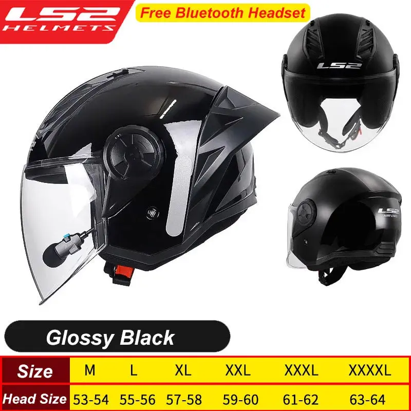 LS2 OF616 Airflow Open-Face Helmet – Ventilated 3/4 Design with Aerodynamic Tail Wing for Scooters and Motorcycles - Image 15