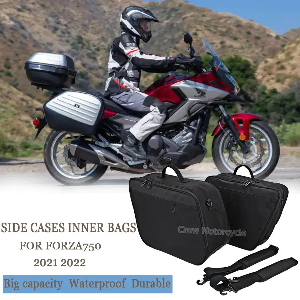 New Motorcycle Side Luggage Bag Saddle Liner Bags For Honda Nc750x Nc 750 X Nc 750X 2021 2022 1
