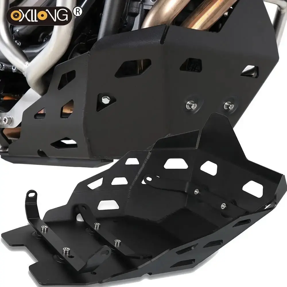 For Yamaha Tenere 700 Headlight Gear Shift Lever Protective Water Pump Cover Brake Skid Plate Bash Frame Guard Clamps Tenere700 1