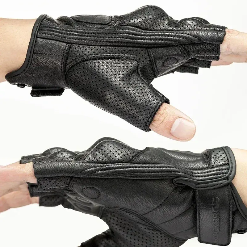 Rockbros Bicycle Men Women Gel Protector Tactical Motorcycle Gloves Sport Short Bike Gloves Breathable Half Finger Gloves 3