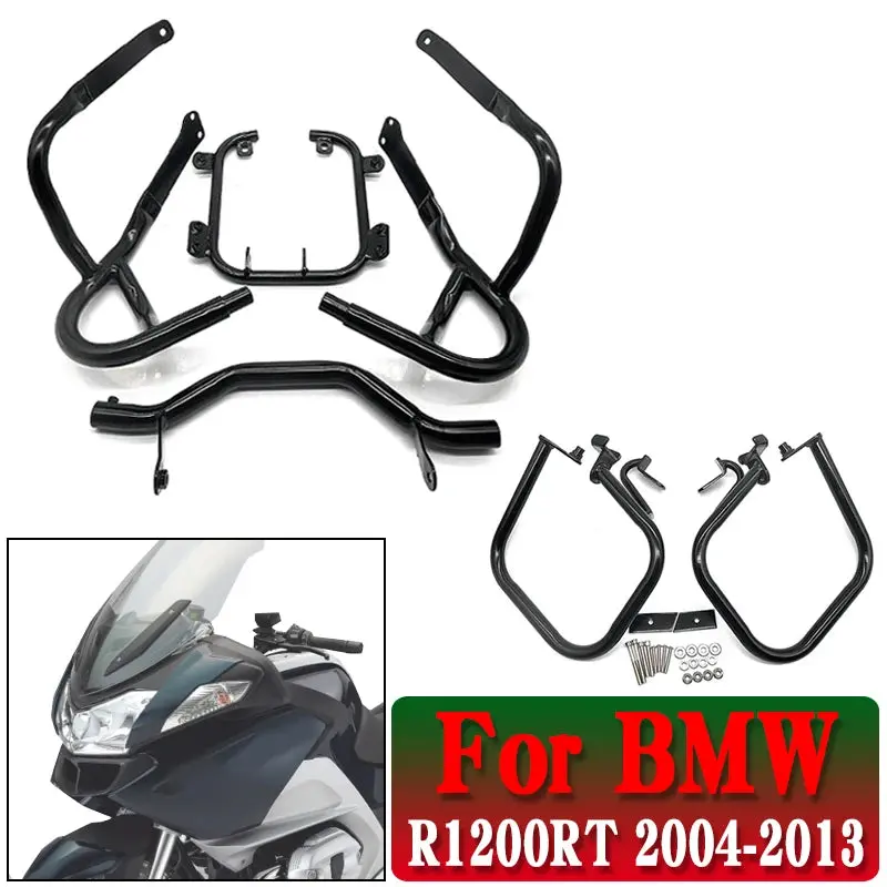R1200rt Motorcycle Engine Guard Highway Freeway Crash Bar Bumper Stunt Cage Fuel Tank Protector Fit For Bmw R1200 Rt 2004-2013 1