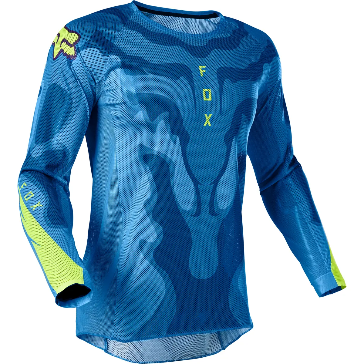 Fox Airline Exo Jersey (Blue/Yellow) 1