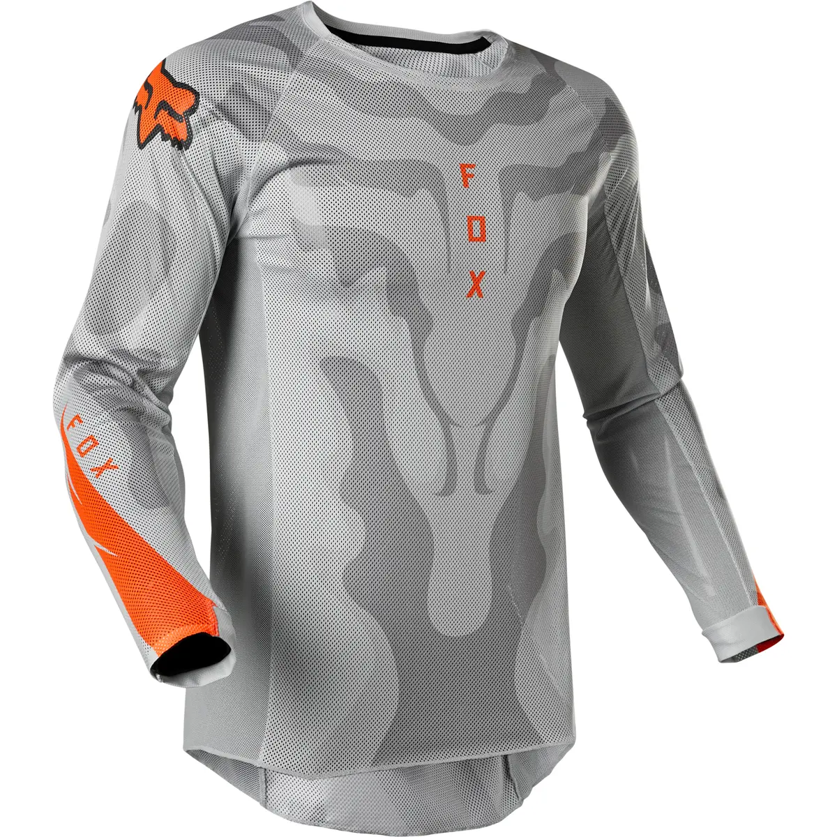 Fox Airline Exo Jersey (Grey/Orange) 1