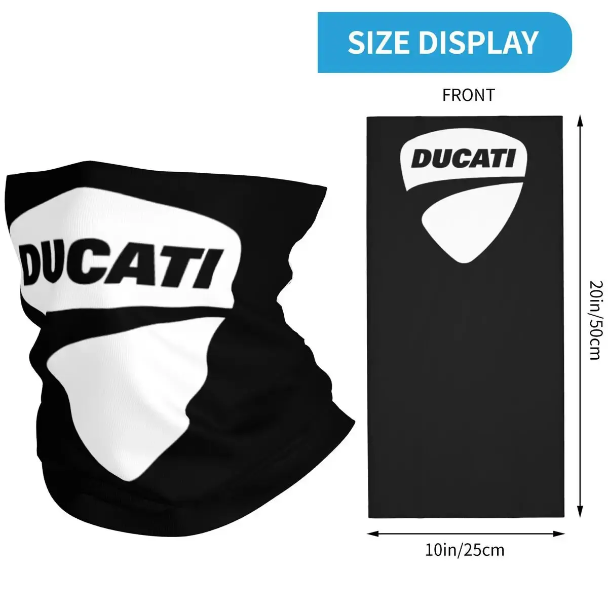 Ducatis Performance Balaclava Accessories Neck Cover Riding Motorcycle Bandana Mask Scarf For Men Women All Season 16
