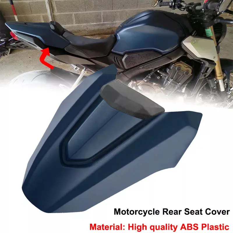 Fit For Honda Cb650r Cbr650r 2019 2020  Motorcycle Rear Seat Cover Cbr Cb 650R Rear Tail Fairing Cowl Hump Protection Accessorie 1