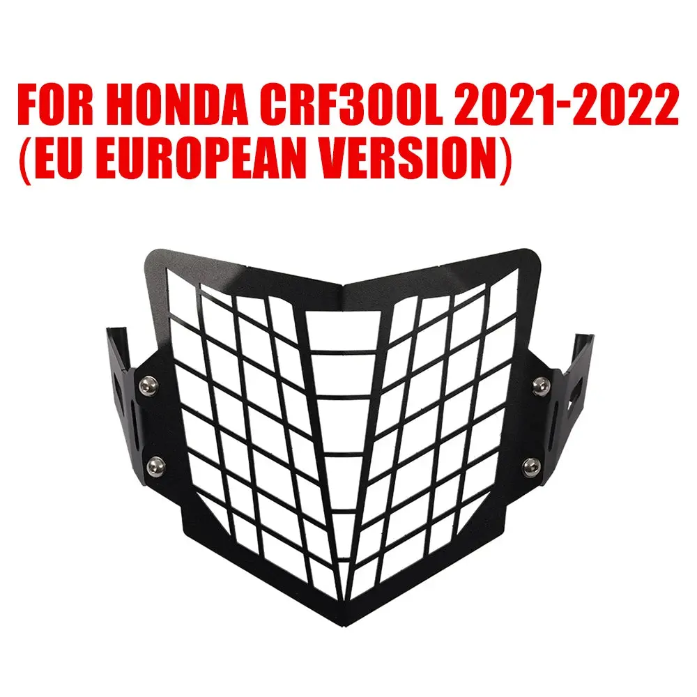 For Honda Crf300l Crf300 Rally Crf 300 L 300L 2021 Motorcycle Accessories Headlight Guard Protector Light Grill Protective Cover 1