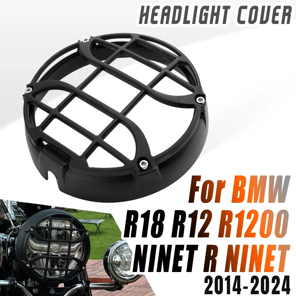Motorcycle For R18 Classic Headlight Protector Head Lights Protection Grille Guard Cover R 18 100 Years R12 R1200 Ninet R Ninet 1
