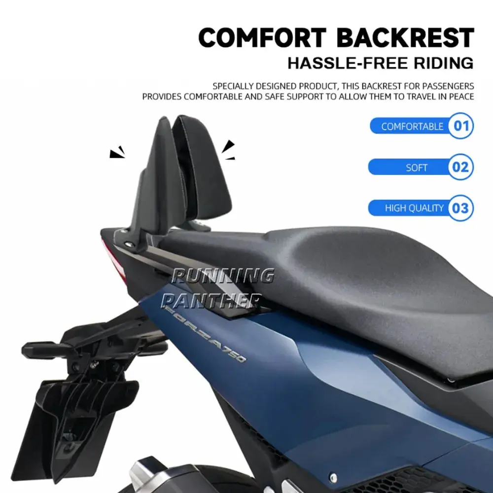 Motorcycle Backrest Suitable For Honda Nss750 X-Adv 750 2021 2022 Waterproof Strong Wear-Resistant Water Proof 1