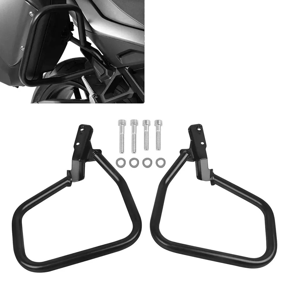 For Honda Nt1100 Dct Nt 1100 2022-2024 Highway Engine Guard Side Saddlebag Crash Bars Bumper Stunt Cage Frame Protection Bars 1