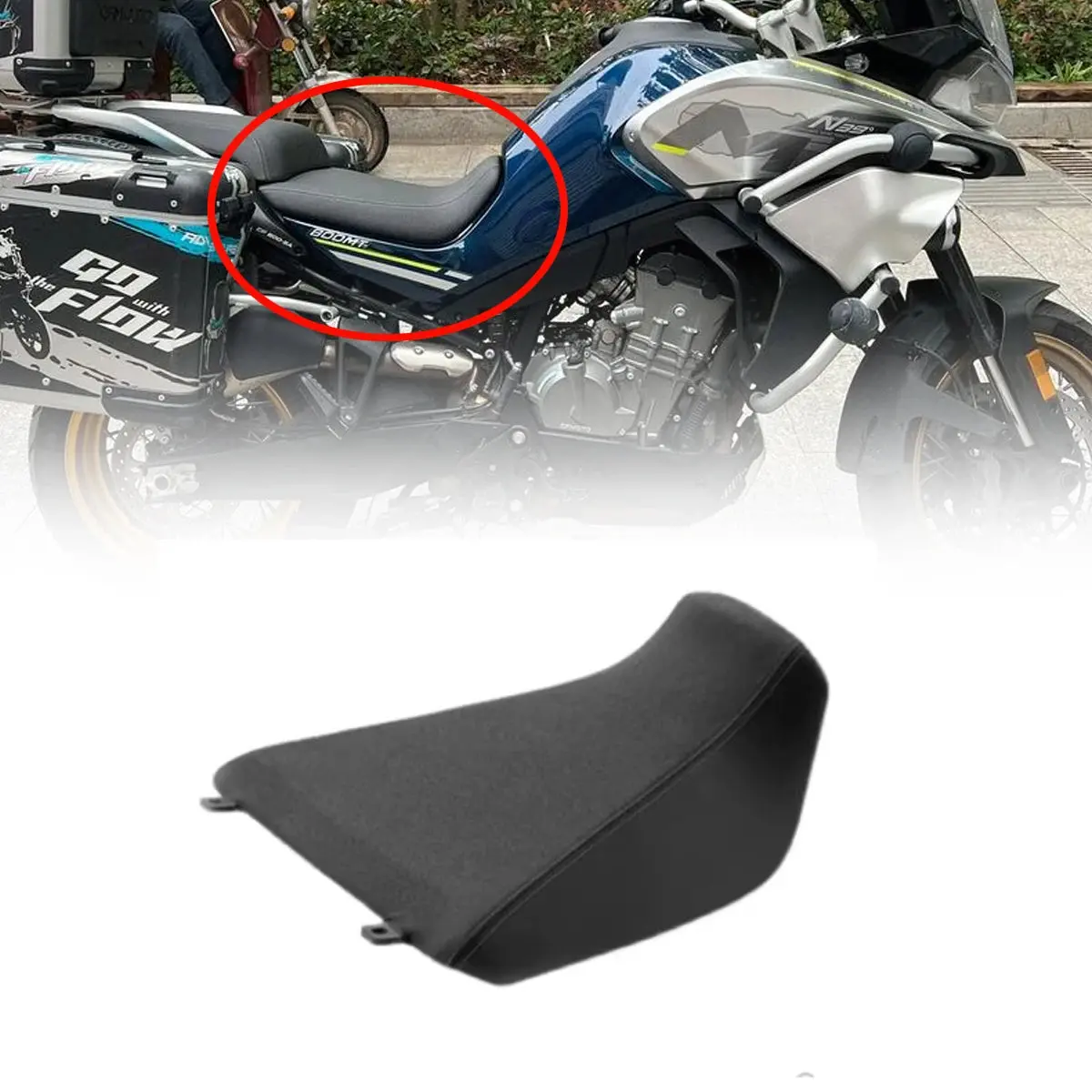 Motorcycle 800Mt Cf800-5-5A Modified Front Seat Cushion Seat Bag Higher Lower The Seat Cushion For Cfmoto 800Mt Mt 800 1