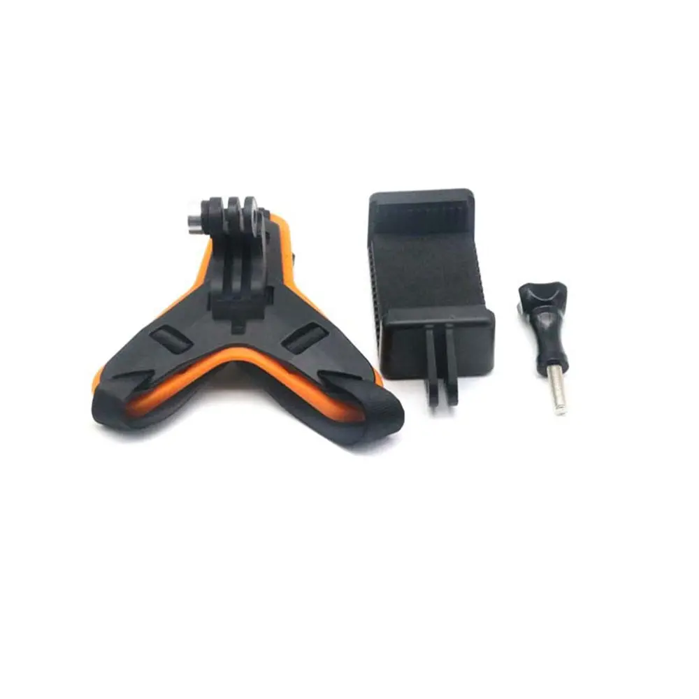 Motorcycle Helmet Mobile Phone Bracket Suitable For Apple Huawei Gopro Camera First Perspective Shooting Riding Accessory Stand 6