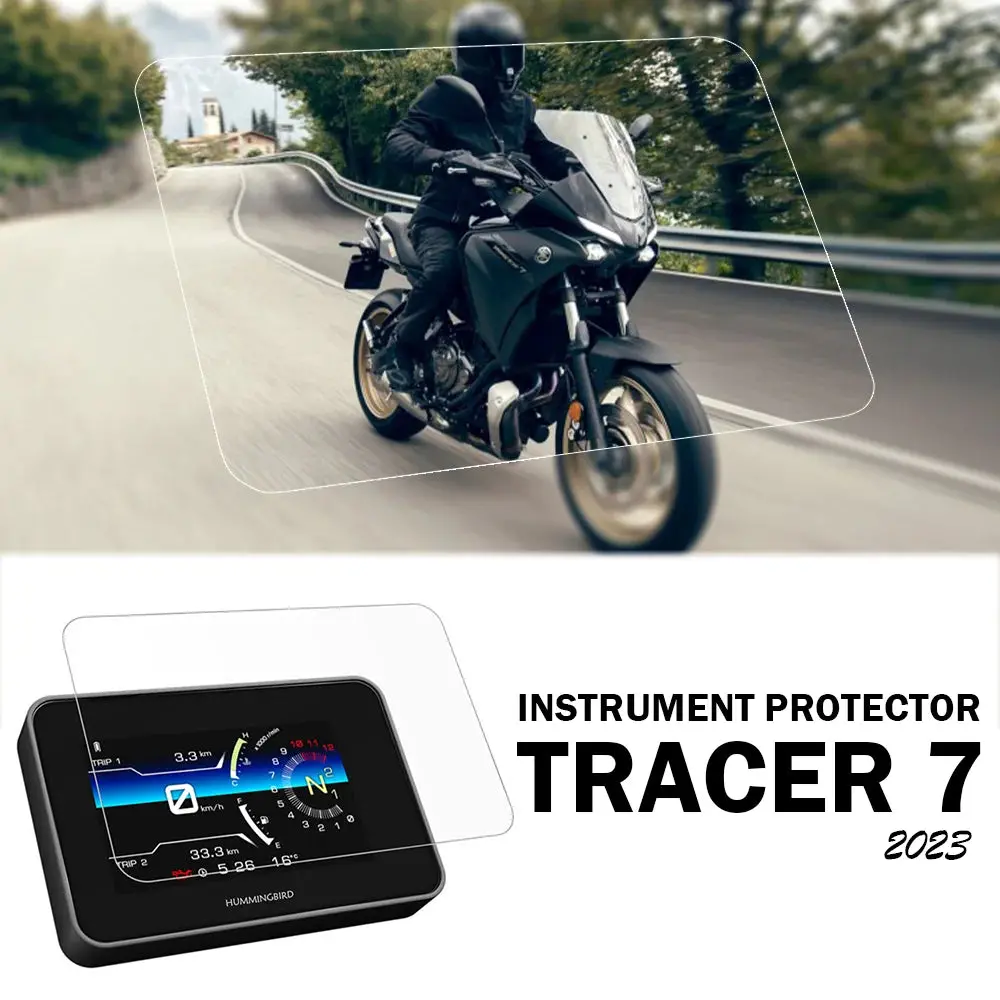 2023 Tracer 7 Tracer7 Gt New Accessories For Yamaha Tracer 7 / Gt Dashboard Screen Protector Film Instrument Protective Films 1