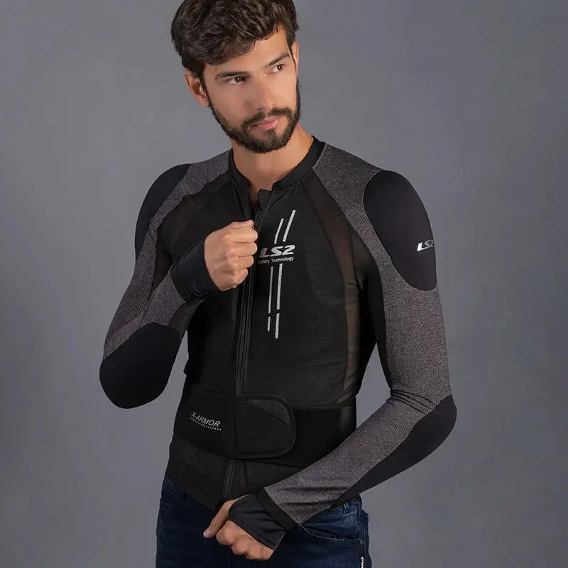 Ls2 Armor Mj141 Motorcycle Motorcycle Racing Riding Wear Spring Summer Men's And Women's Soft Armor Ce Fall Protection 4