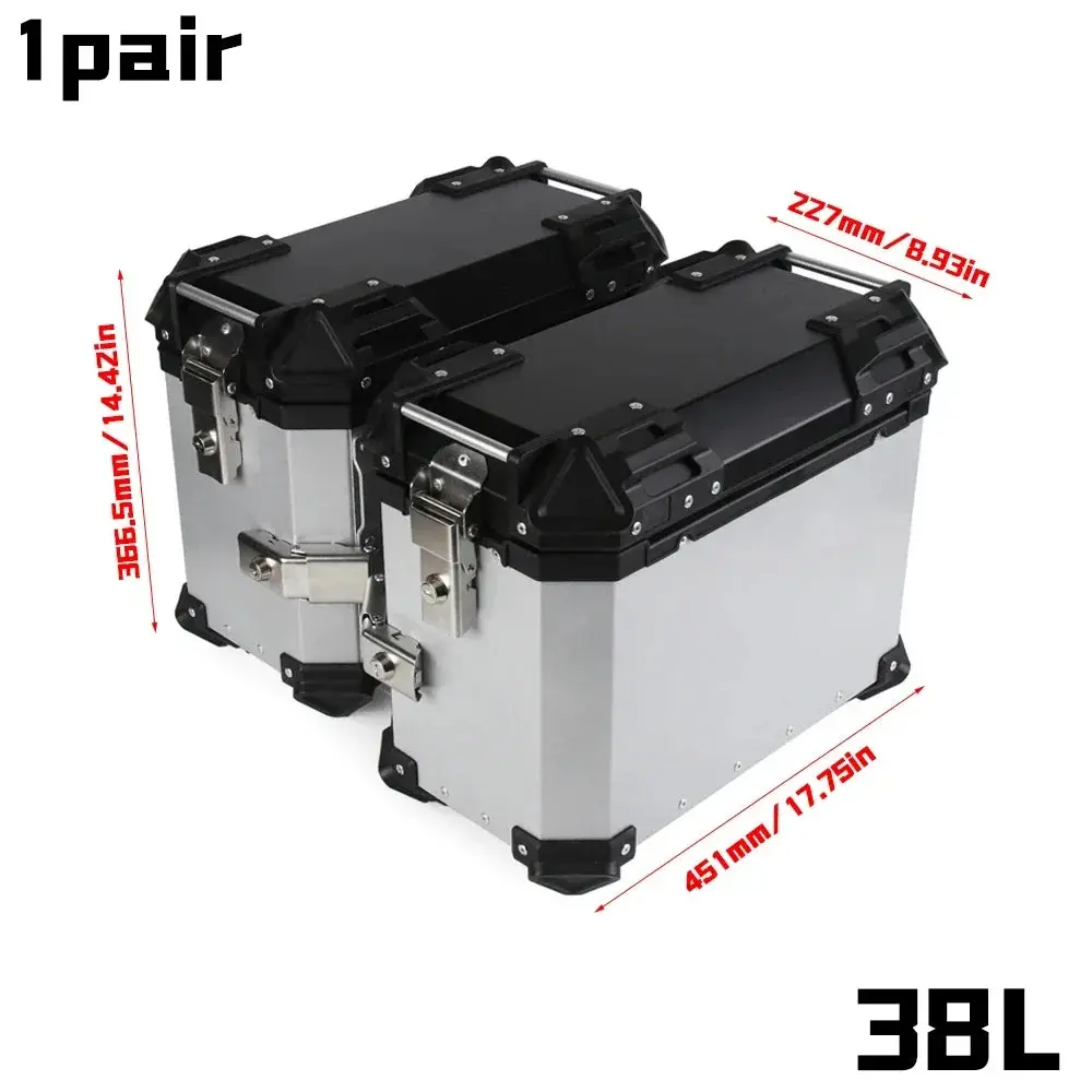Motorcycle Side Panniers Rack Frame Top Box Case Saddlebag Bracket Pannier Stainless Steel Luggage Racks For Honda Cb500x 2