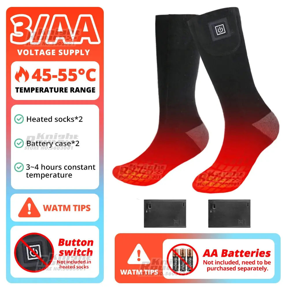 Winter Heated Socks 5000Mah Appcontrol Thermal Socks Women Men Heating Foot Warmer Electric Fever Socks Hiking Ski Warm Outdoor 3