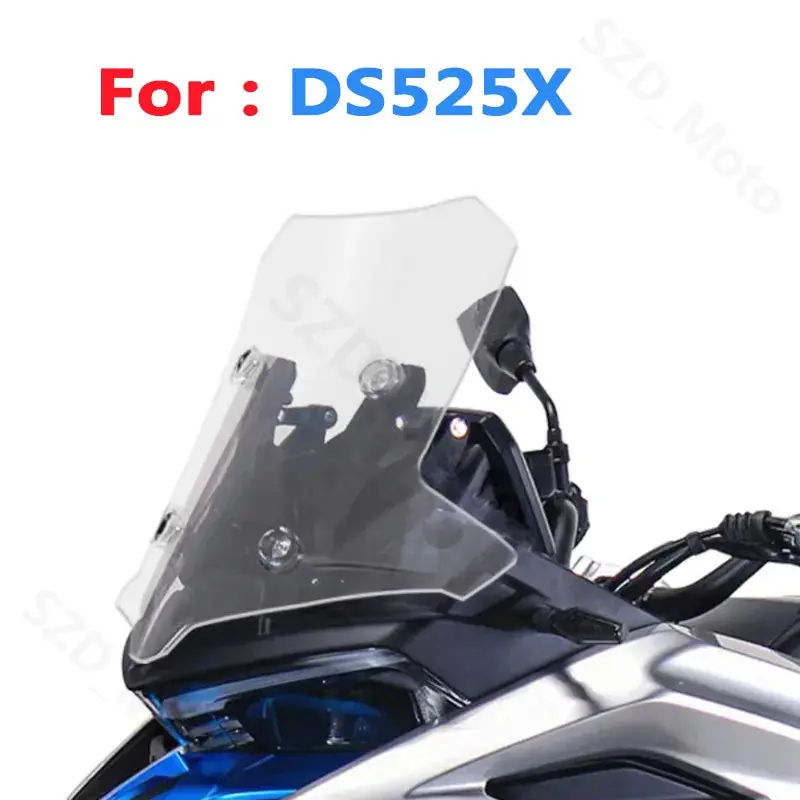 For Loncin Ds 525X Motorcycle Accessories Windshield Windscreens Wind Deflectors Voge 525 Dsx Transparent 1