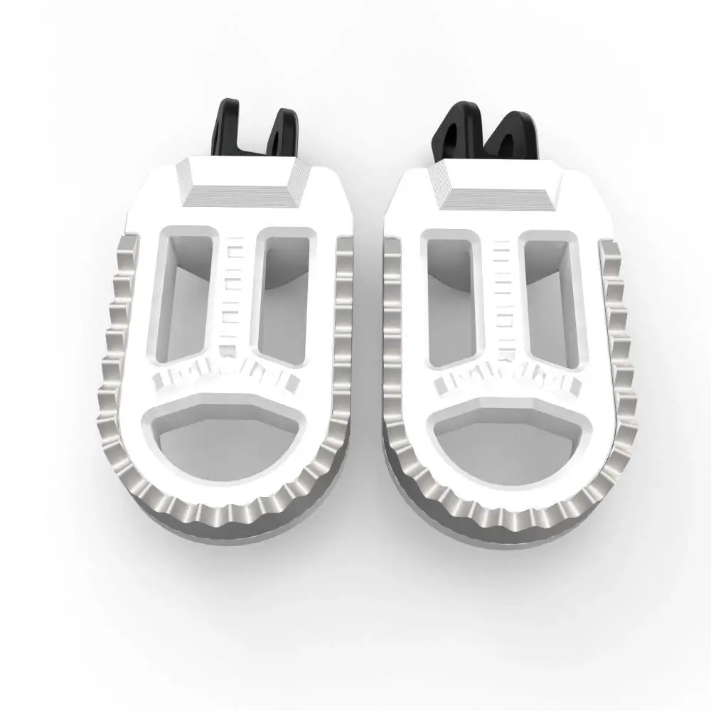 For Honda Xl750 Transalp Kawasaki Klx250s Klx250r Klx300/650 Rotatable Footrest Footpegs Pedals Motorcycle Front Wide Foot Pegs 26
