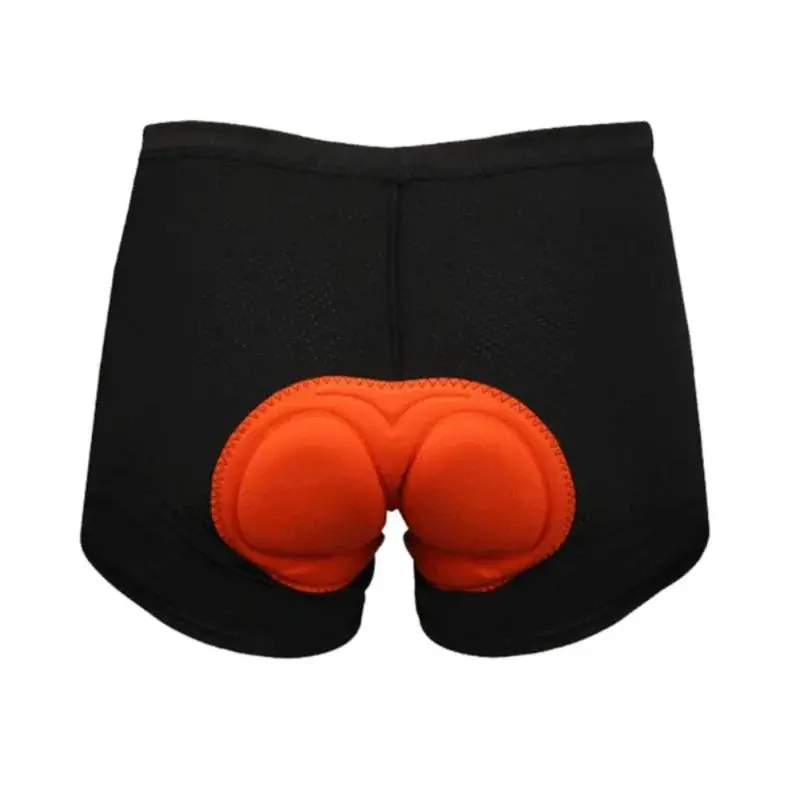 Unisex Black Bicycle Cycling Shorts Solid Cosplay Comfortable Underwear Sponge Gel 3D Padded Bike Cycling Shorts 4