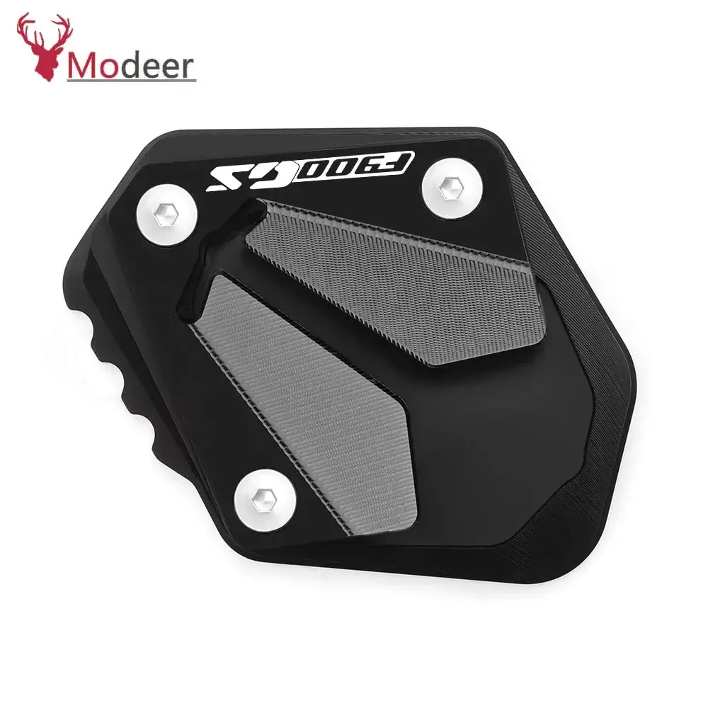 For Bmw F 900 Gs F900gs F900 Gs 2023- Motorcycle Accessories Aluminum Kickstand Pad Enlarger Extension Side Stand Plate 4