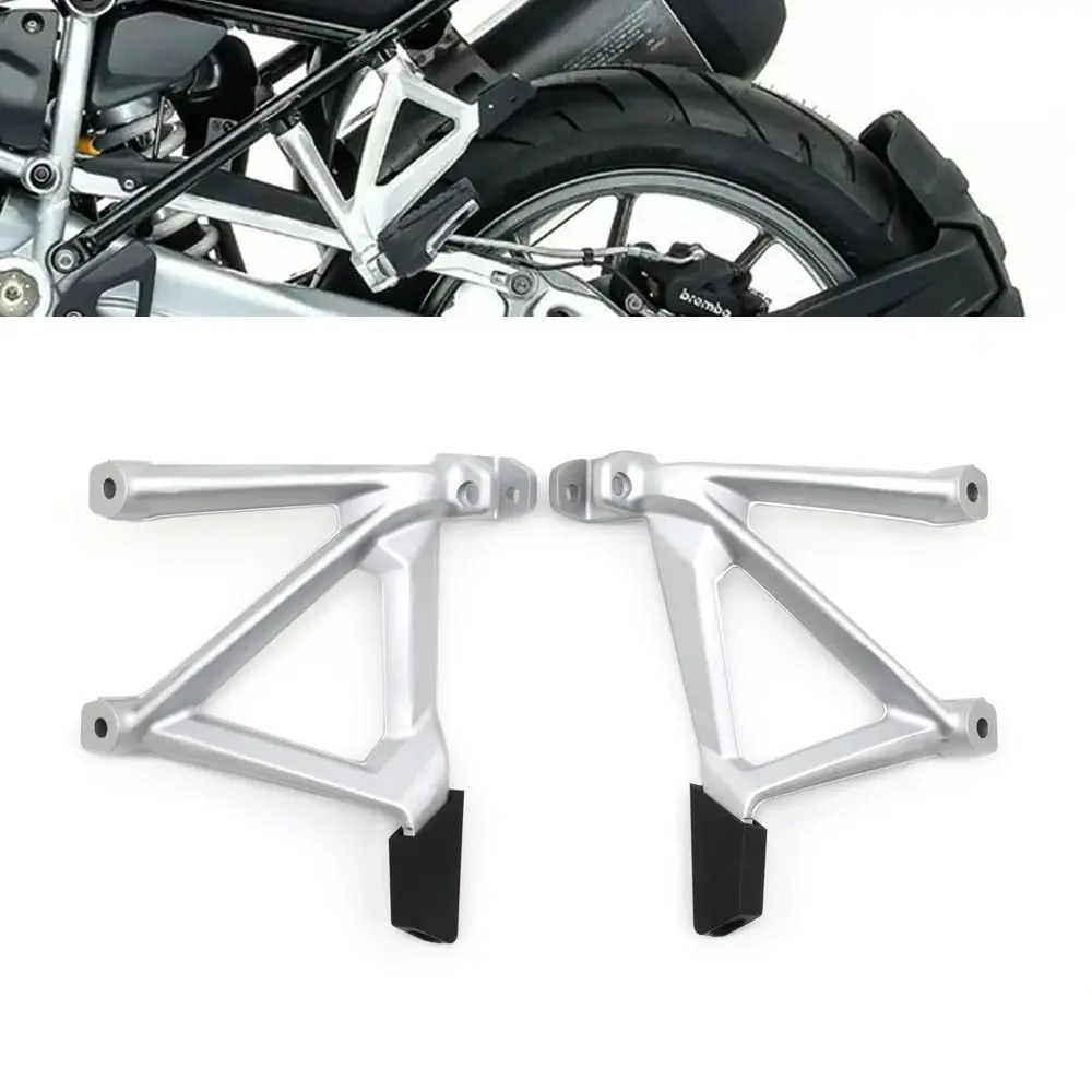 R1250gs R1200gs Rear Passenger Footpegs Kit Footrests Foot Rest Bracket For Bmw R1250 R1200 Gs Lc Adventure 2013-2023 1