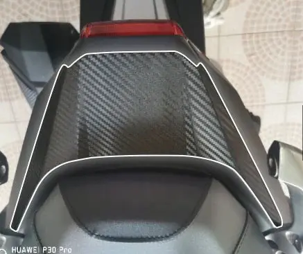 For Honda Adv350 Carbon Fiber Body Protective Film Full Body Sticker Film Decorative Modification Anti Scratch 21