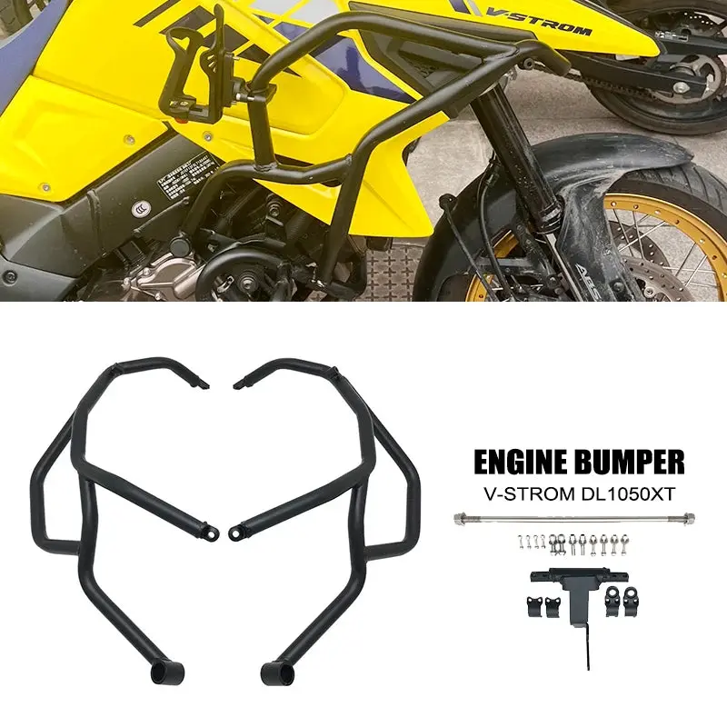 Fit For Suzuki V-Strom 1050 Dl1050 Dl1050xt Bumper Engine Guard Dl1050 Xt Dl1050a 2020-2023 Motorcycle Crash Bars Protector 1