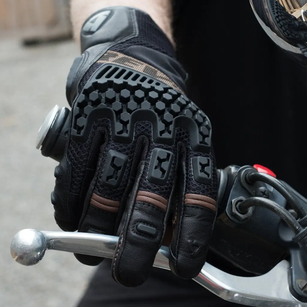 Revit Sand 3 Trial Gloves Motorcycle Motorbike Riding Street Dirt Bike Off Road Race Touch Screen 6