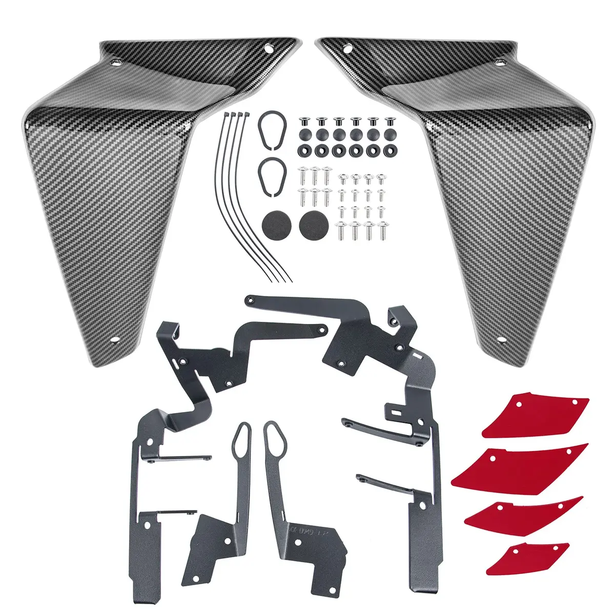 For Yamaha Mt-09 Mt 09 2021 2022 2023 Mt09 Side Downforce Naked Spoilers Fixed Winglet Fairing Wings Motorcycle Accessories 9