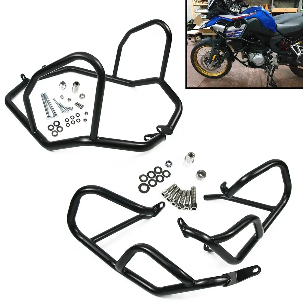 For Bmw F850gs F750gs F 750 Gs F 850 Gs 2017-2023 Upper Lower Engine Guard Crash Bar Tank Bumper Stunt Cage Fairing Protection 1