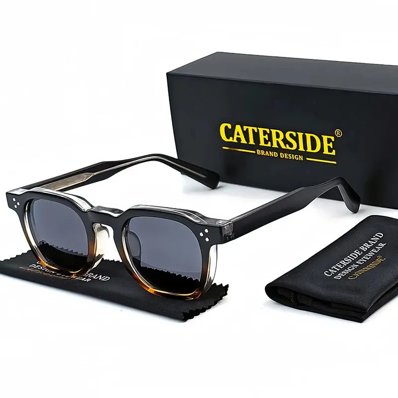 Caterside Fashion Men Sunglasses Small Frame Square Personalized Design Sun Glasses Women Travel Party Business Festival Gift 1