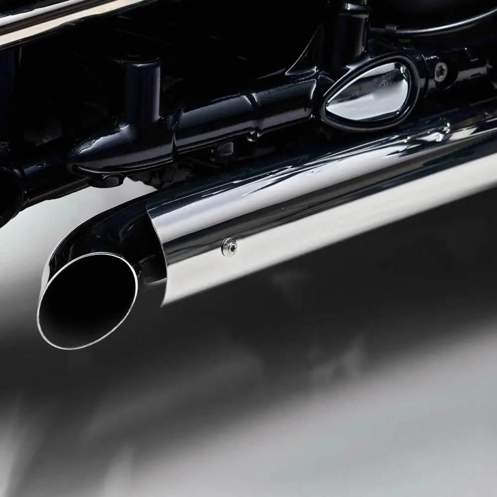 Short Gp Bobber Slip Ons Mufflers Tail Pipe Slip-On Exhaust System Fit For Bmw R18 100 Year R18b R 18 B/Classic/Transcontinental 4