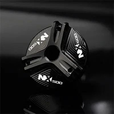 Nx500 Accessories Motorcycle Front Brake Fluid Reservoir Cover Engine Oil Filler Cap For Honda Nx500 Nx 500 Nx500 2023-2025 10
