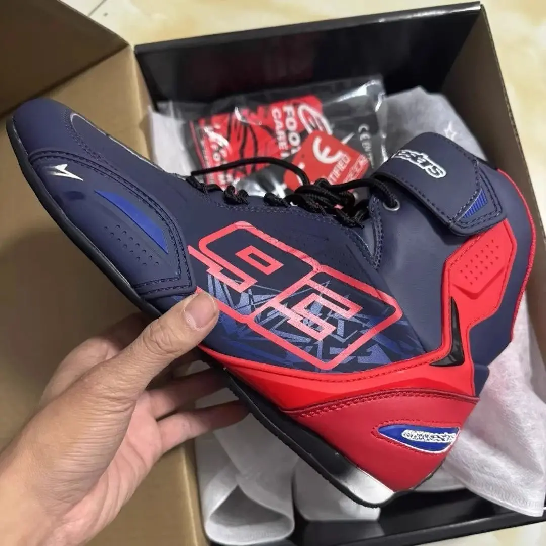 New For Mm93 Motorcycle Boots Men Waterproof Motorcyclist Shoes Racing Motocross Bota Anti-Collision Off-Road For Rally Race 8