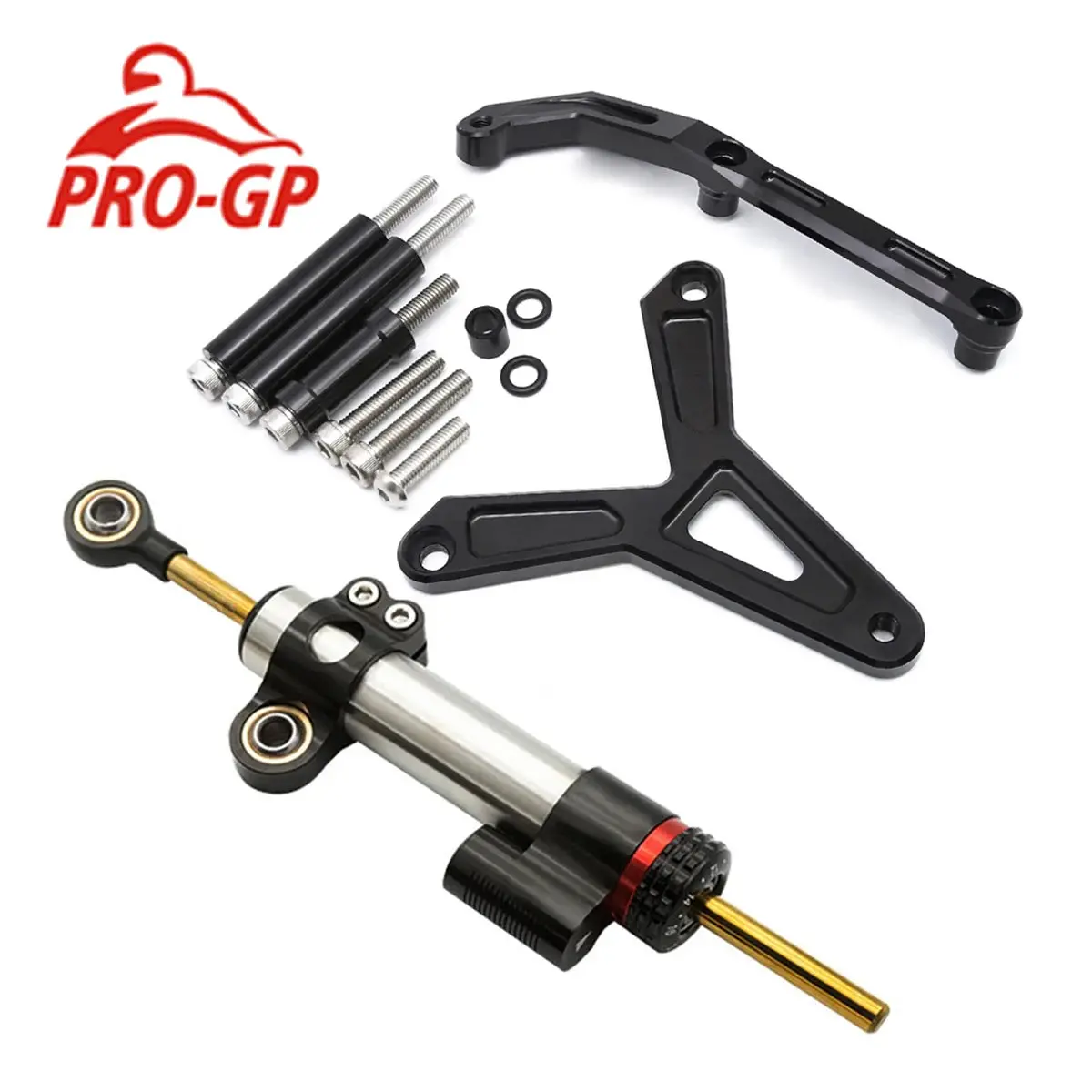 For Yamaha Tracer 900 Gt 2021 2022 2023 Cnc Aluminum Carbon Motorcycle Steering Damper Stabilizer Bracket Mounting Support Kit 1
