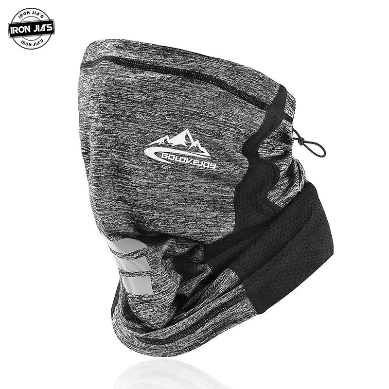Iron Jia'S Motorcycle Face Mask High Stretch Summer Fabric Moto Dust-Proof Uv Protection Mesh Motorbike Neck Gaiter Face Mask 1