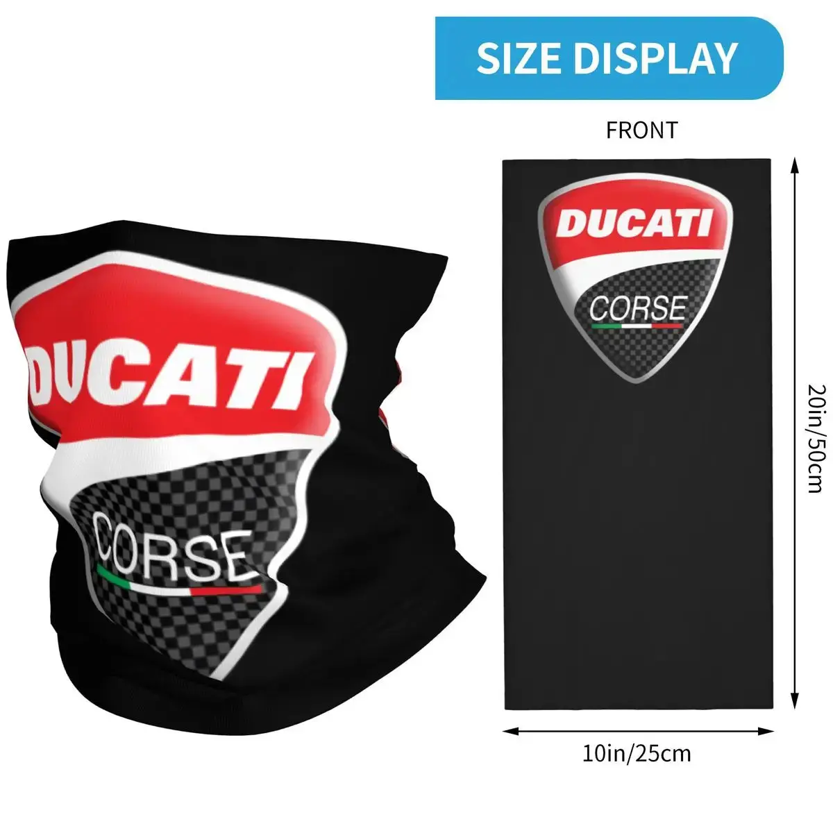 Ducatis Performance Balaclava Accessories Neck Cover Riding Motorcycle Bandana Mask Scarf For Men Women All Season 17