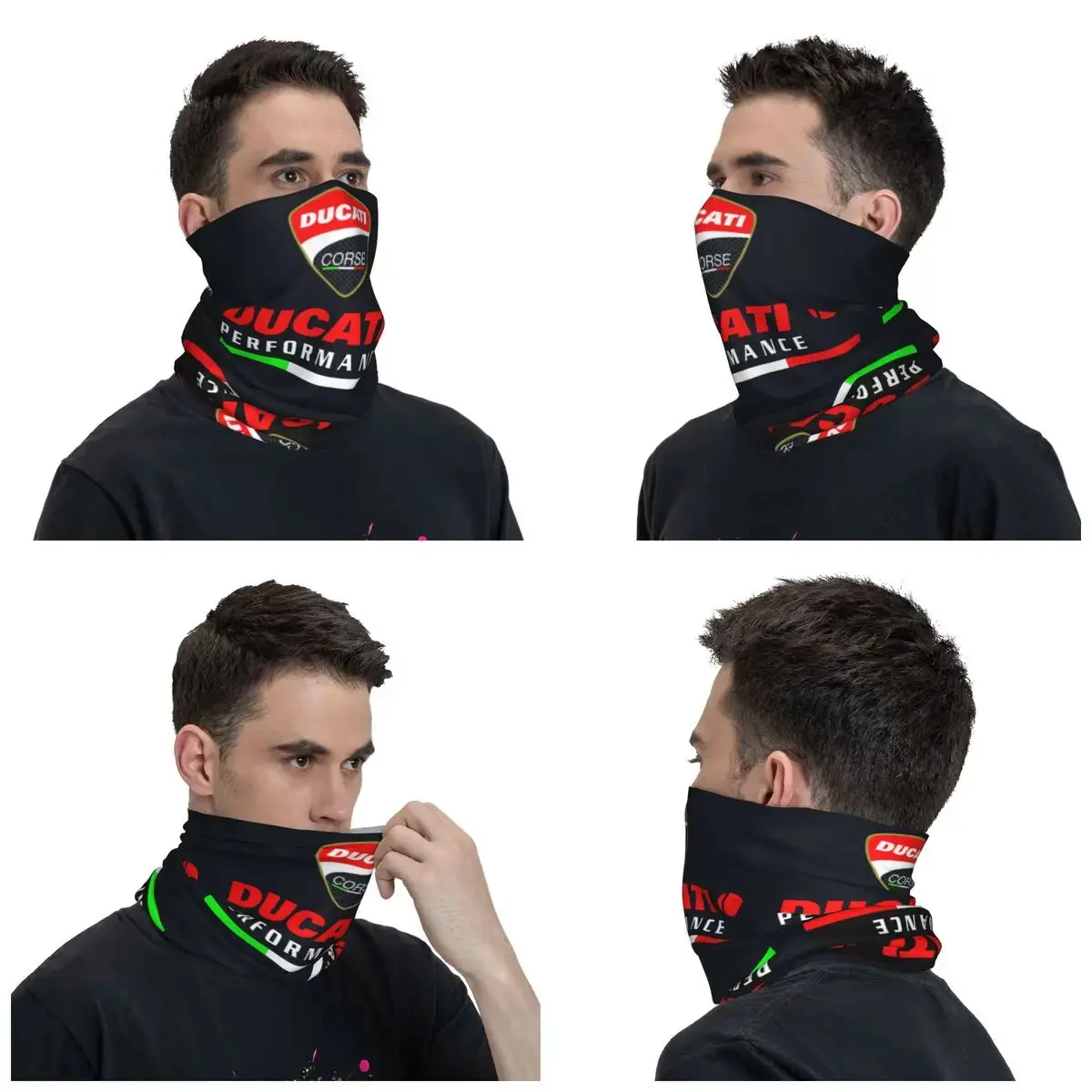 Ducatis Performance Balaclava Accessories Neck Cover Riding Motorcycle Bandana Mask Scarf For Men Women All Season 2