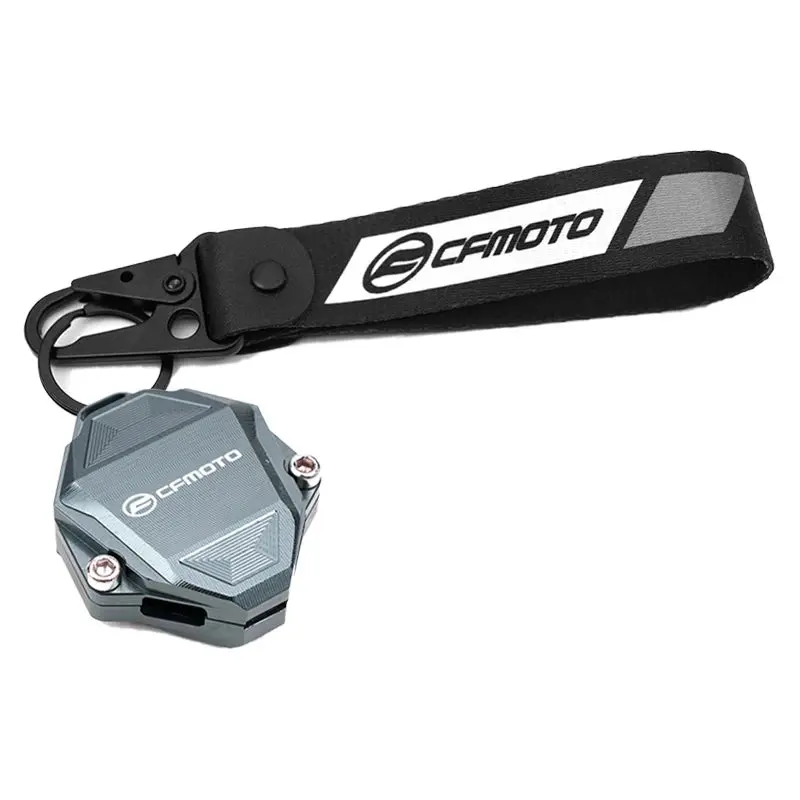 For Cfmoto Mt800 250Sr 450Sr 700Cl-X 800Mt Mt 800 My22 Motorcycle Accessories Key Cover Case Shell Embroidery Badge Keyring 11