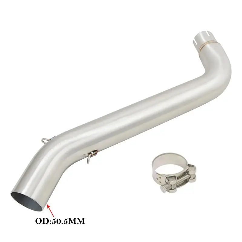 For Voge Ds525x Ds 525X 2023 2024 Motorcycle Exhaust Leovince Escape Systems Modify Mid Link Pipe Carbon Fiber Muffler Db Killer 3